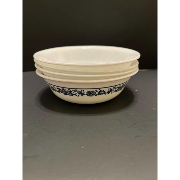 Vintage Corelle Livingware Old Town Blue, 20 Piece Dinner Set, New In Original B - Picture 11 of 11